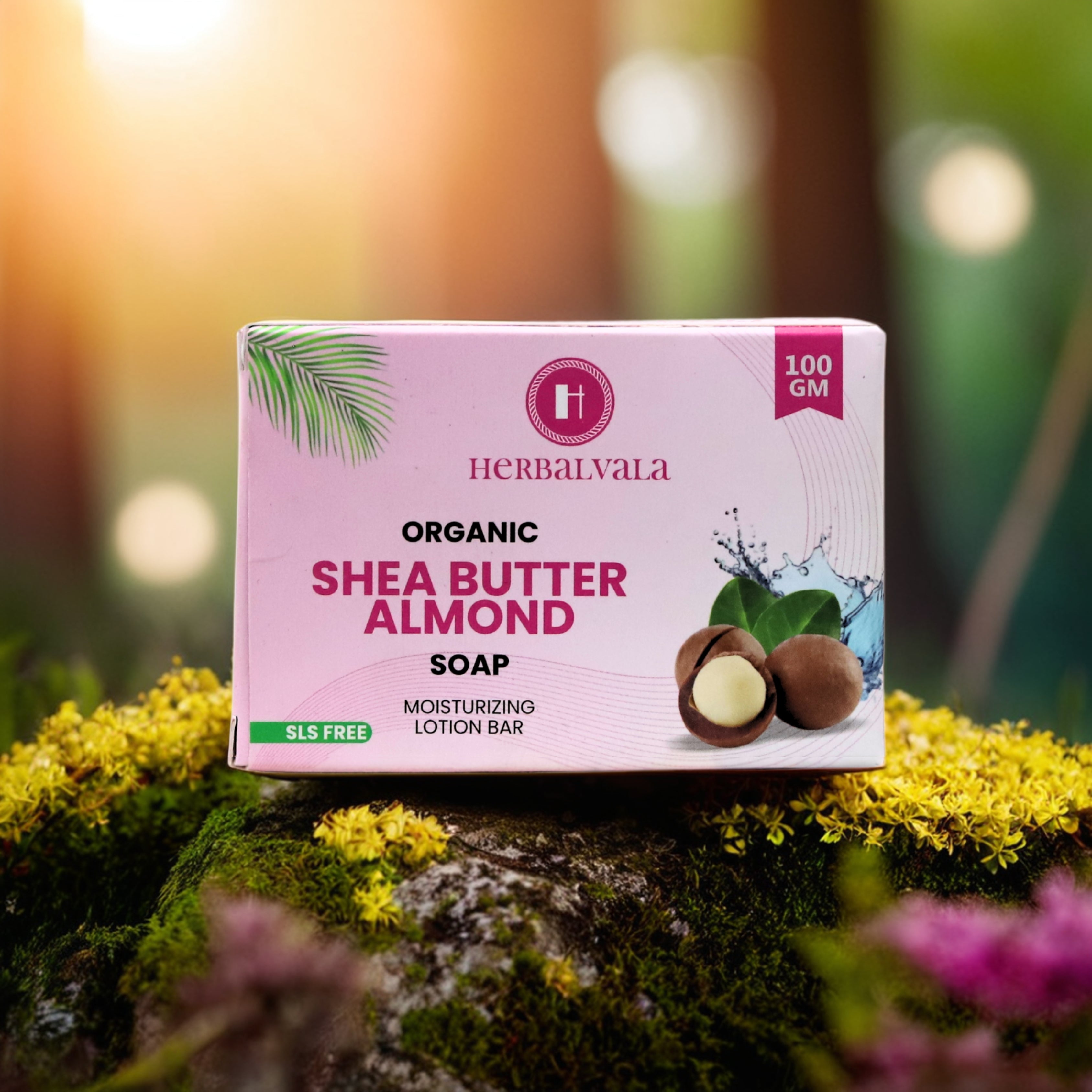 Herbalvala Shea Butter Vitamin E Soap for Refreshed & Nourished Body || Paraben, Sulphate & Cruelty-Free || Glowing & Moisturized Skin (Pack of 2)