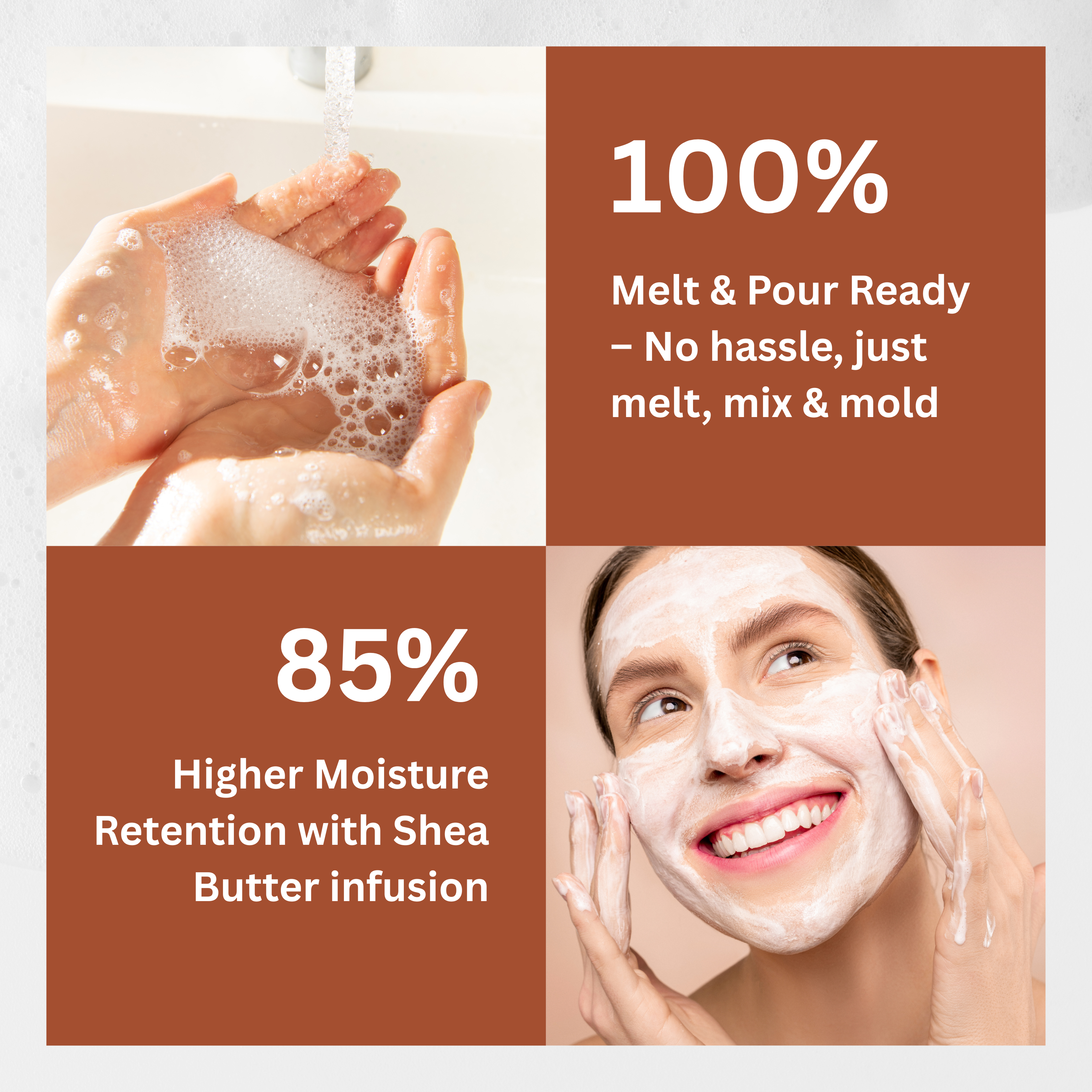 Shea butter soap base | 1kg