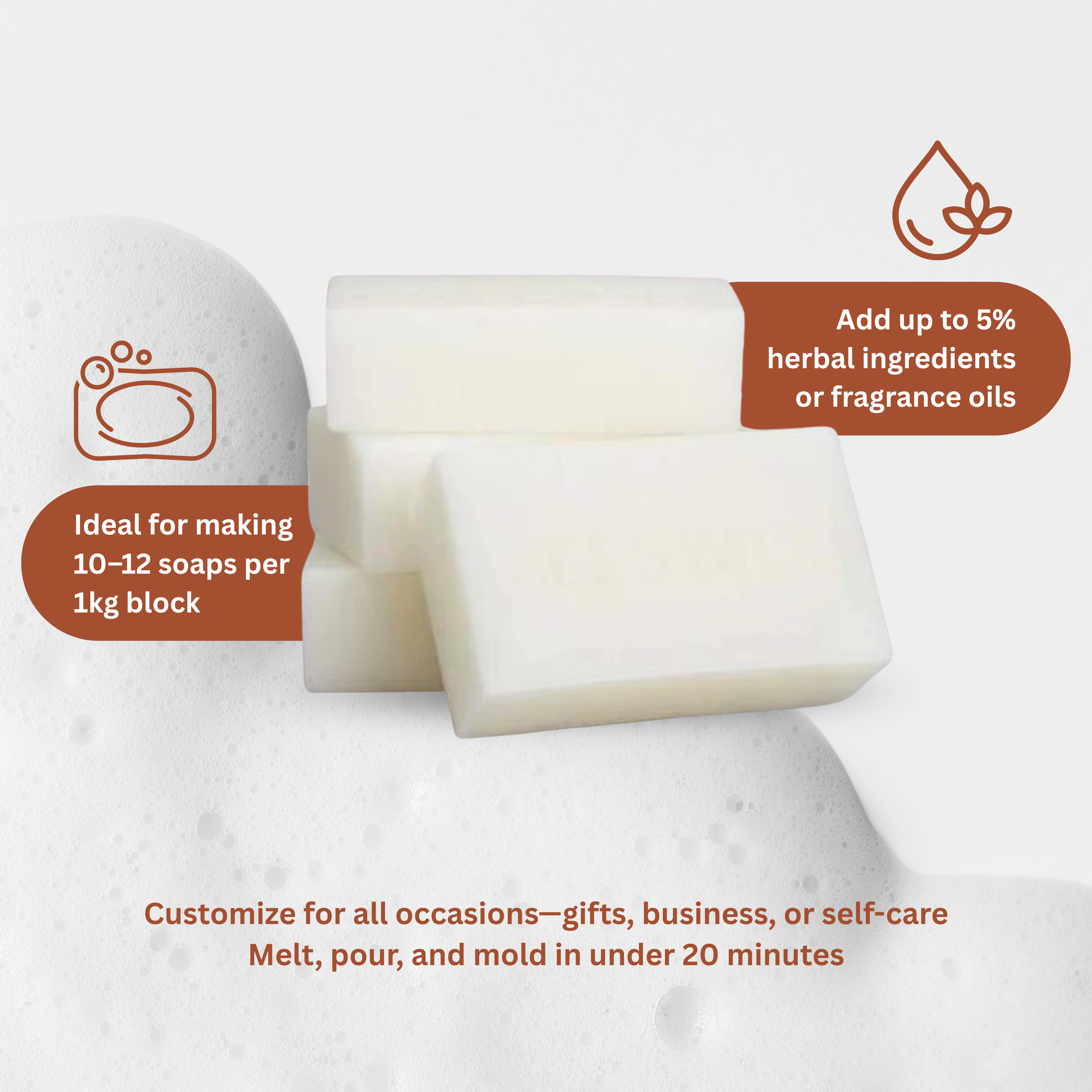 Shea butter soap base | 1kg